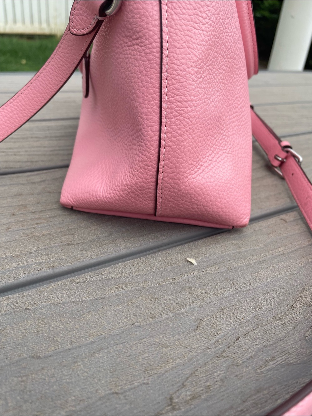 Coach Pink Georgia Satchel with Silver Hardware - Picture 15 of 16